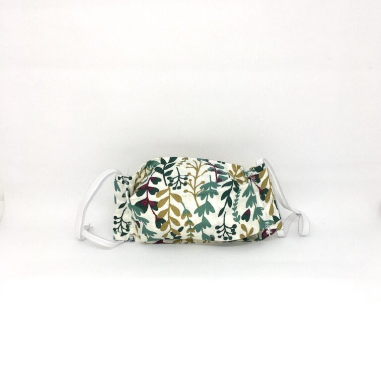 masque-femme-feuilles