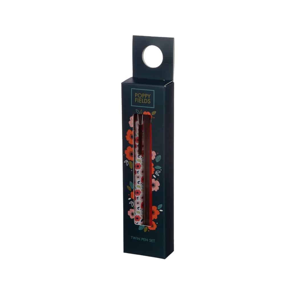 stylos coquelicots