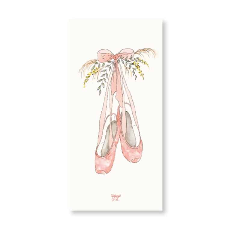 tendrement-fe_affiche-ballerines-19x39cm-sans-cadre