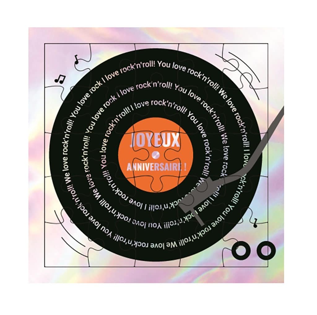 Carte Puzzle Joyeux Anniversaire Musique Little Marmaille Carte Puzzle Joyeux Anniversaire Musique Little Marmaille