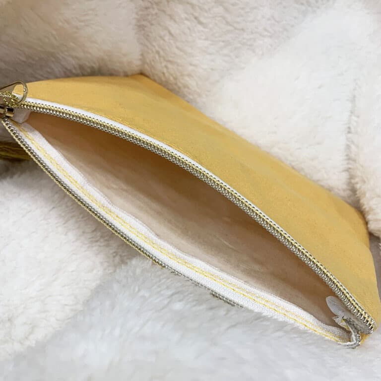 pochette jaune personnalisable