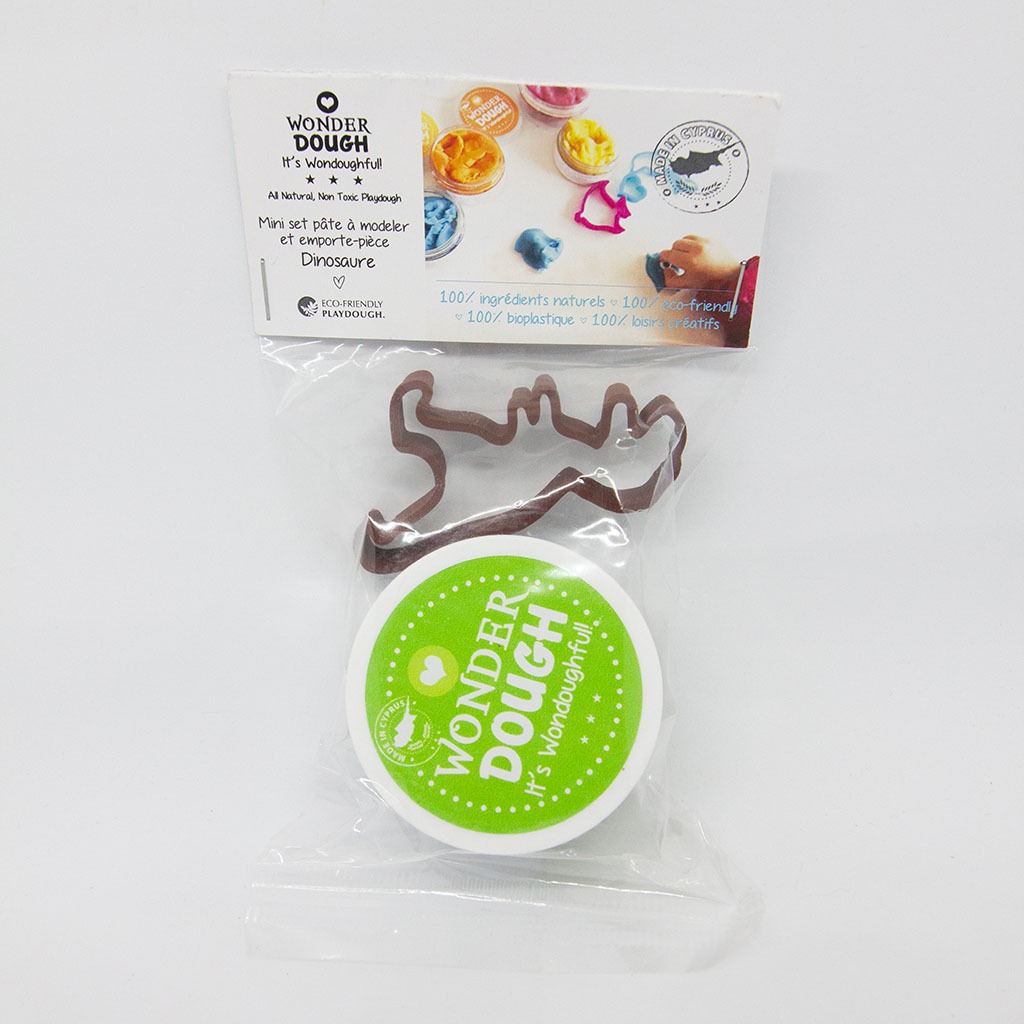 Kit de pâte à modeler naturelle Dinosaure- Wonderdough