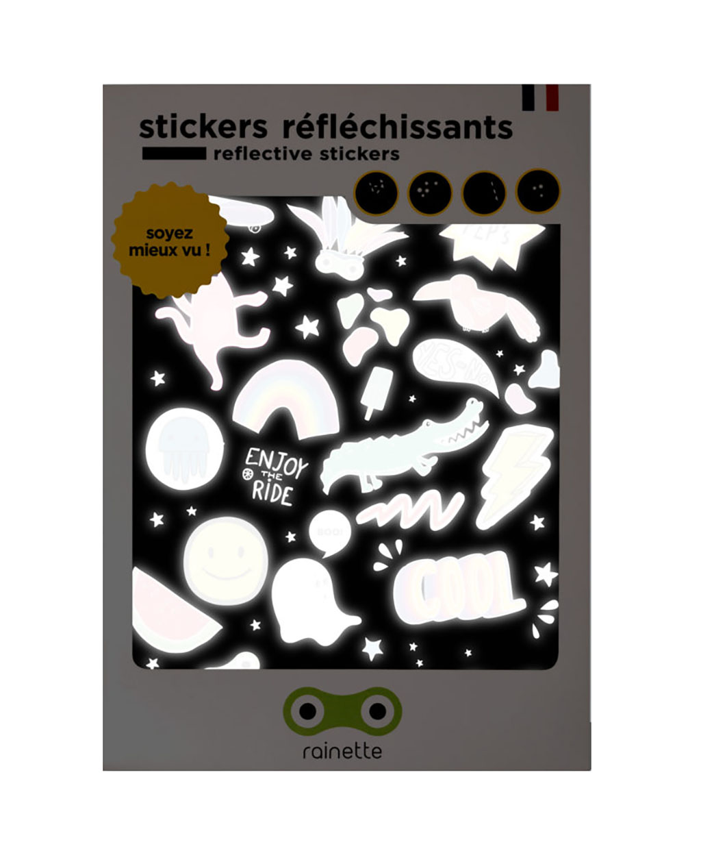 Stickers réfléchissants - Rainette