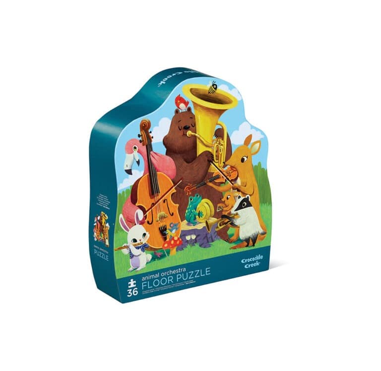 crocodile-creek_puzzle-36-pièces-animaux-orchestre