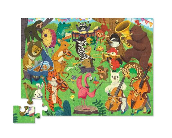 Puzzle De Sol - 36 pièces 3+ : L'Orchestre Des Animaux
