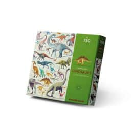 Puzzle De Sol Famille - 750 Pièces - Le Monde Des Dinosaures