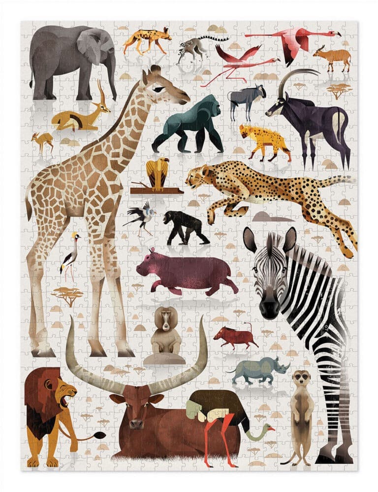 crocodile-creek_puzzle-750- les-animaux-afrique2