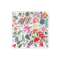 Carte Puzzle - Joyeux Anniversaire Fleuri