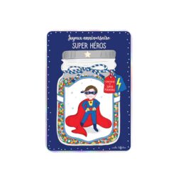 Carte - Joyeux Anniversaire - Super Héros Dans Bocal