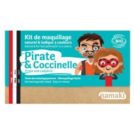 Kit de maquillage 3 couleurs - Pirate et coccinelle