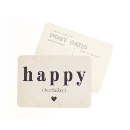 Carte Happy Birthday Adèle - Old Paper