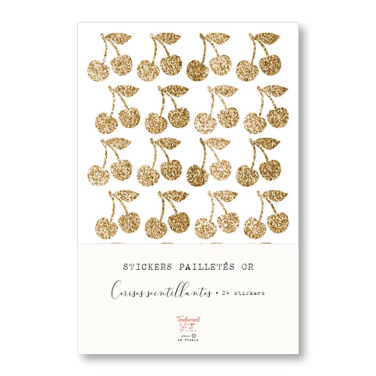 tendrement-fe_stickers-pailletés-or-cerises-scintillantes