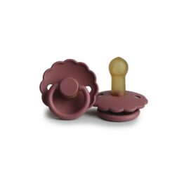 Tétine Frigg - Fleur - Vieux Rose