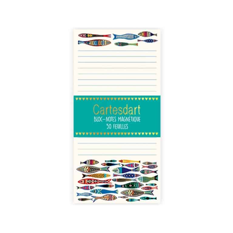 cartesdart_bloc-notes-magnétique-poisson