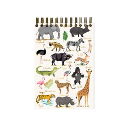 Carnet De Dessin Spirales - Animaux De La Savane