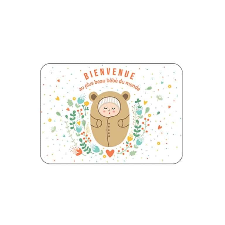 cartesdart_carte-postale-bienvenue-au-plus-beau-bébé