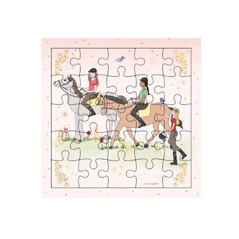 cartesdart_carte-puzzle-équitation