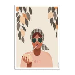 Affiche A4 - Chill - Minimel
