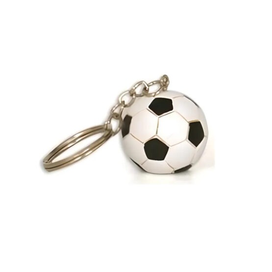 Un porte clé en forme de ballon de foot