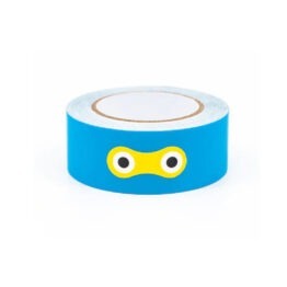 Un masking tape bleu phosphorescent