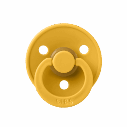 tétine bibs miel sur fond blanc