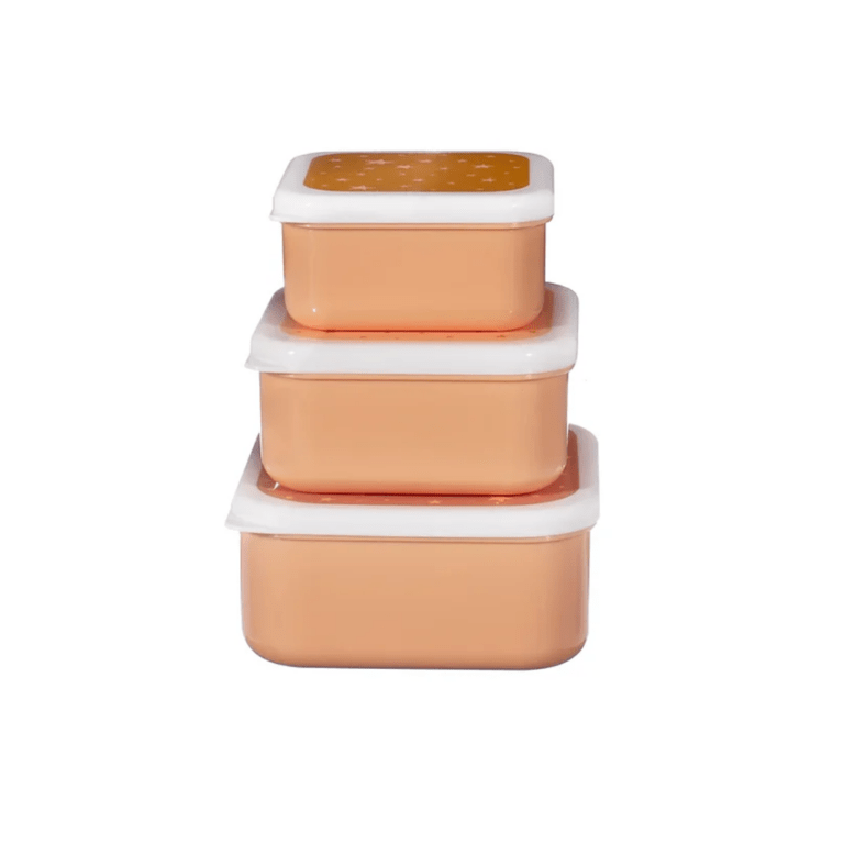 Lot de 3 boîtes repas petites étoiles sass and belle