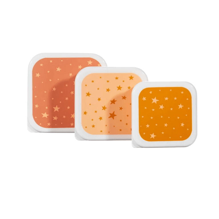 Lot de 3 boîtes repas petites étoiles sass and belle