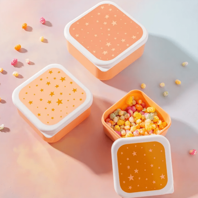 Lot de 3 boîtes repas petites étoiles sass and belle