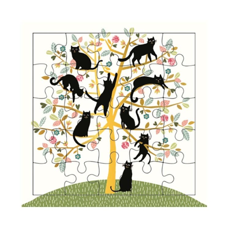 cartesdart_carte-puzzle-chats-dans-arbre