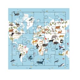 Carte Puzzle - Mapmonde