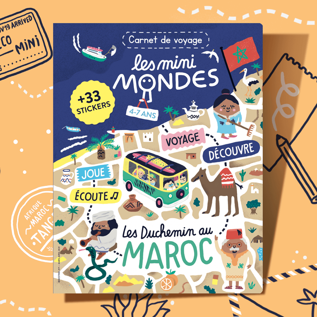 Carnet De Voyage - Le Maroc - Les Mini Mondes - Little marmaille