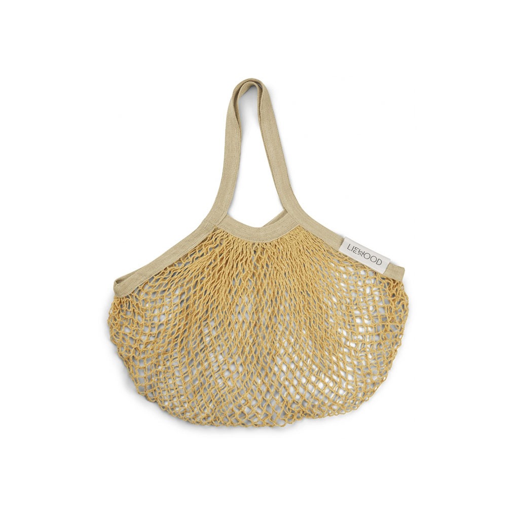 Sac Filet - Jaune Et Sandy - Little marmaille