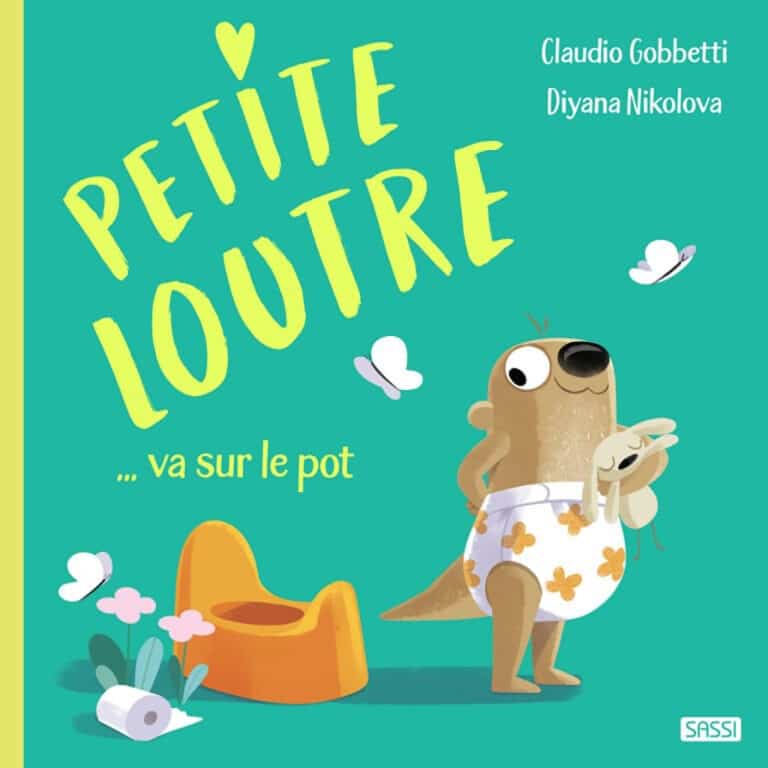 petite loutre va sur le pot