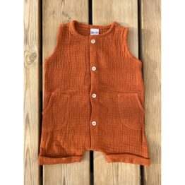Combishort Sans Manches - Rouille