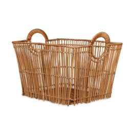 Panier En Rotin Naturel Cabane