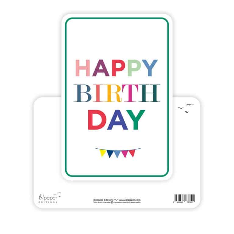 carte happy birthday bilpaper