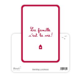 carte la famille c'est la vie bilpaper