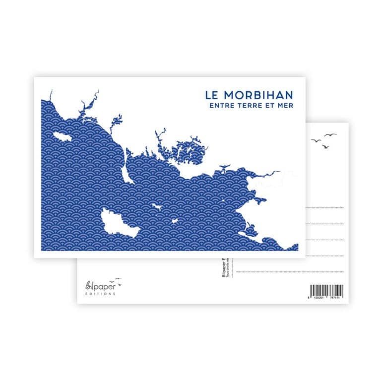 carte morbihan entre terre et mer bilpaper