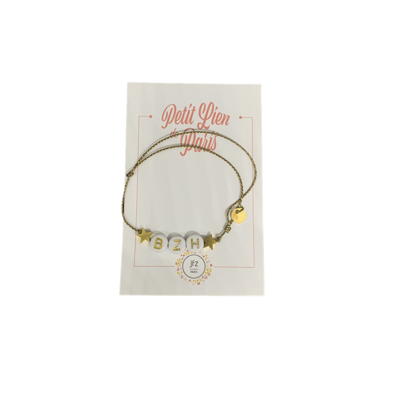 Un bracelet BZH de la marque JFZ