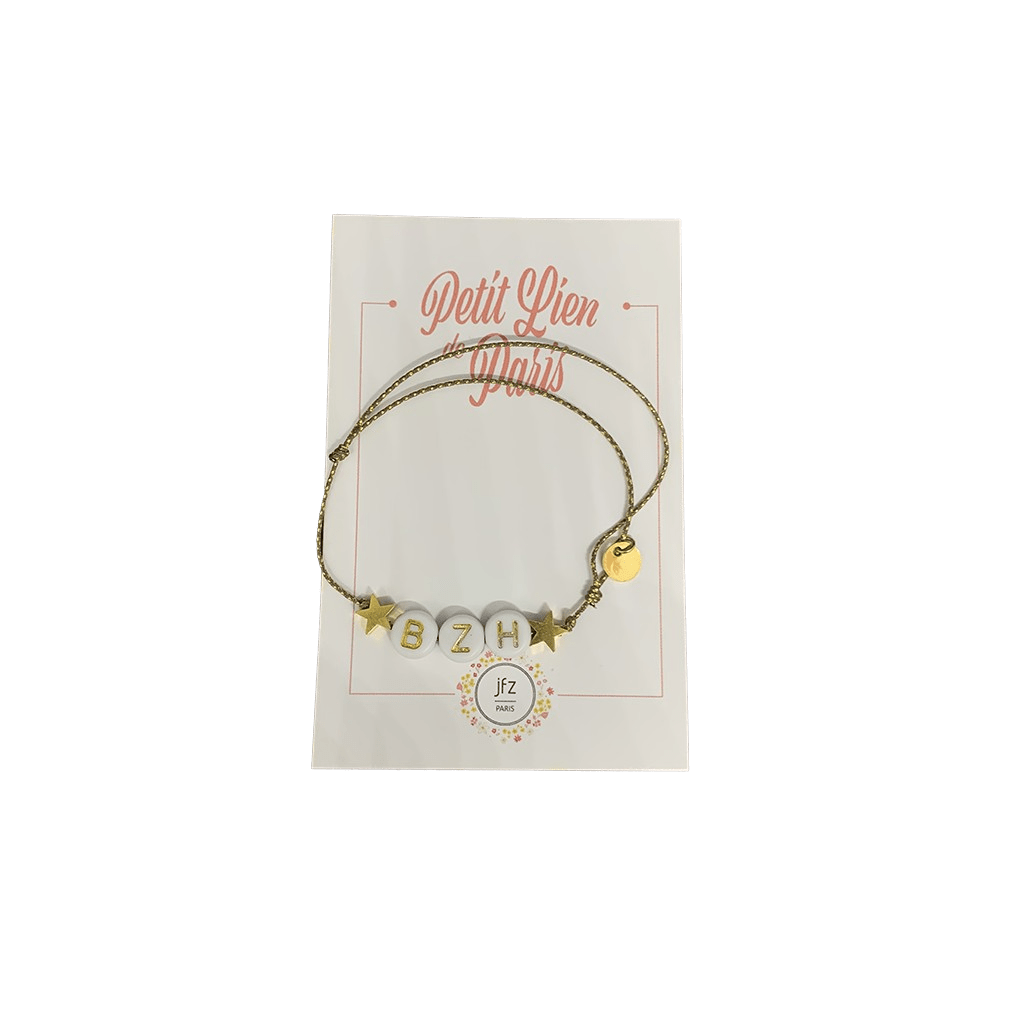 Un bracelet BZH de la marque JFZ