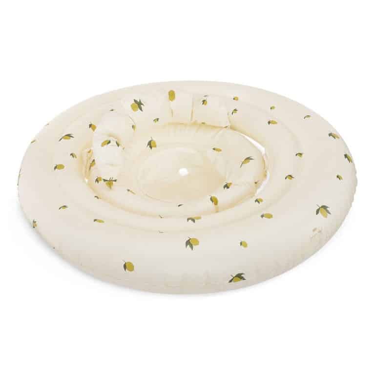 bouée citron fond blanc