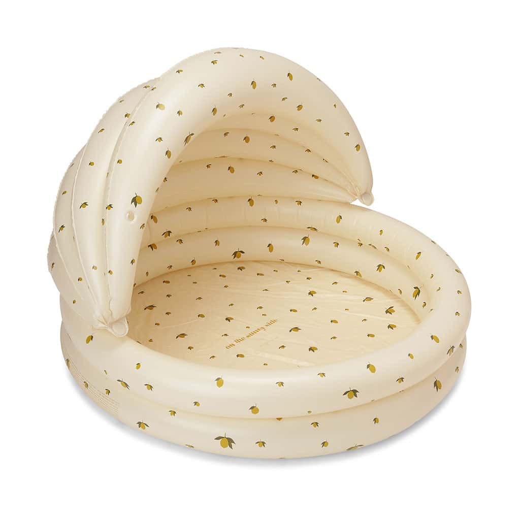 piscine citron fond blanc