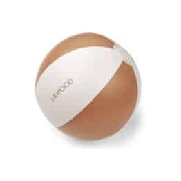 Ballon De Plage - Rose Et Crème