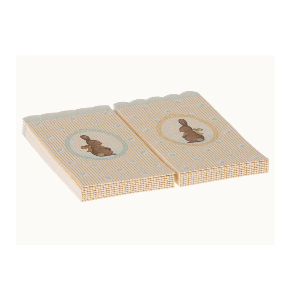 serviettes lapin maileg