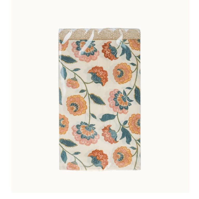 serviettes fleuries maileg