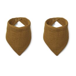 lot de 2 bandanas caramel