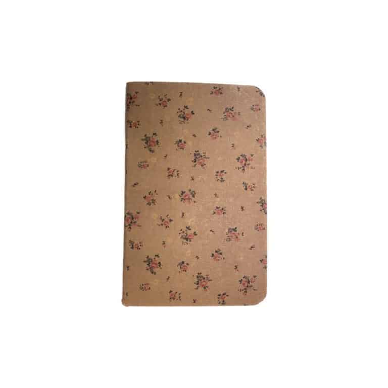 Lot de 2 carnets fleuris de la marque bonton