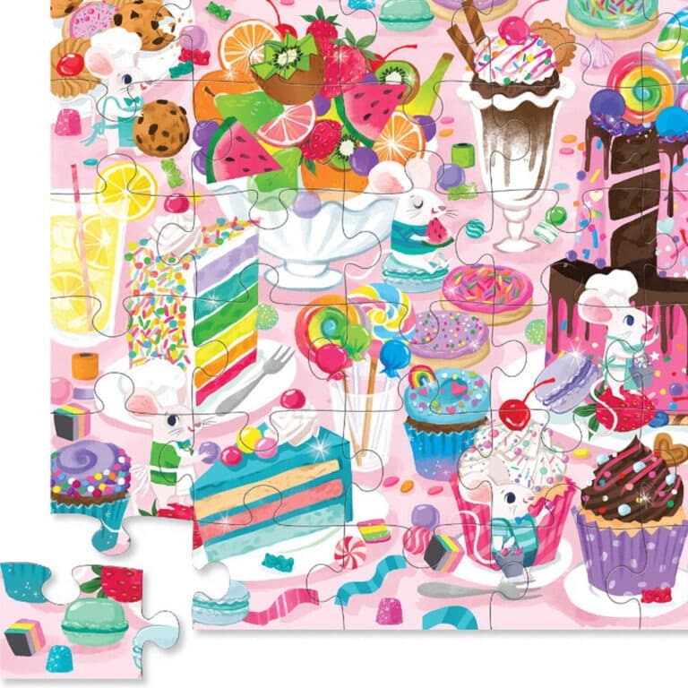 puzzle de 36 pièces la fête crocodile creek zoom