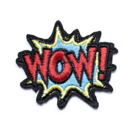 écusson thermocollant wow