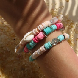 bracelets avec perles inspiration Tahiti